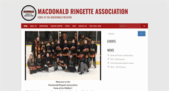 Desktop Screenshot of macdonaldringette.ca